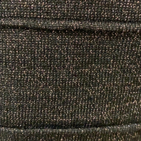 Sparkly Black Forever 21 Pencil Skirt - Picture 2 of 4